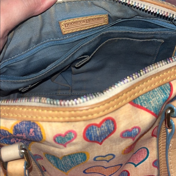 Dooney & Bourke Heart Pattern Purse and Wallet - Picture 5 of 9